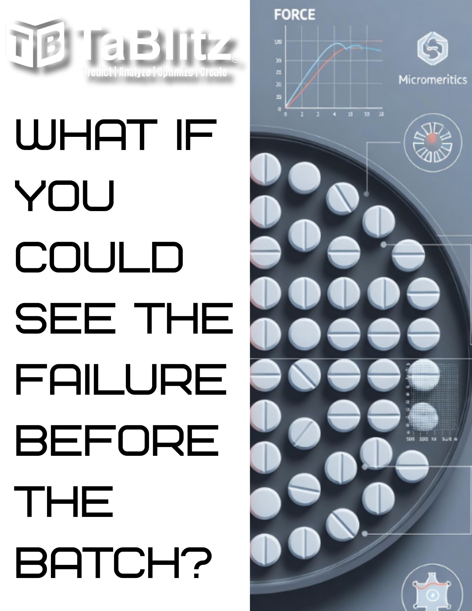 What if you could see tablet failure before the batch?