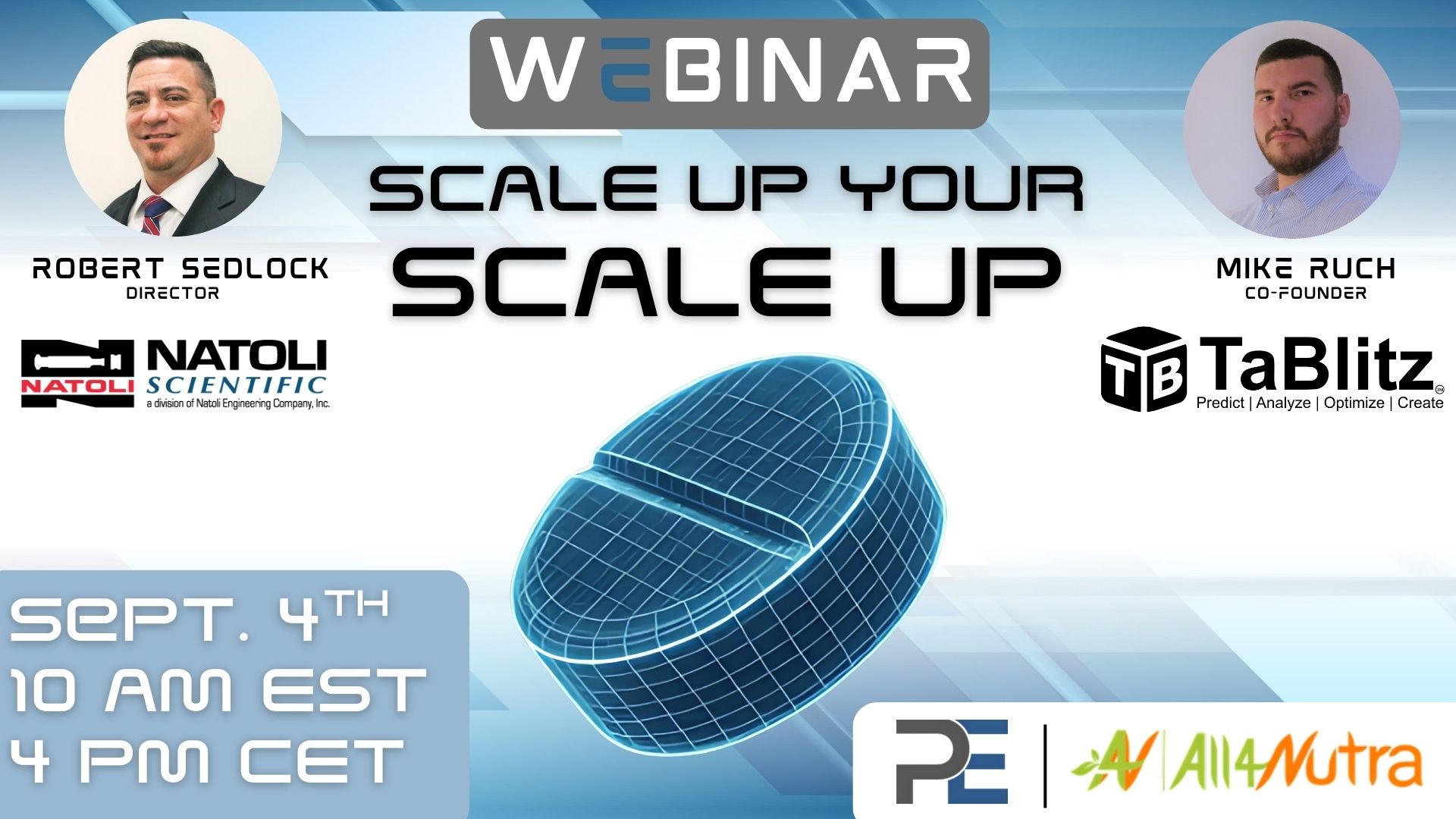 TaBlitz and Natoli Scientific — Scale Up Your Scale Up webinar